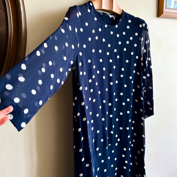 GANNI Marceau Georgette Polka Dot Dress | Size 38 (US 6) - Picture 10 of 13